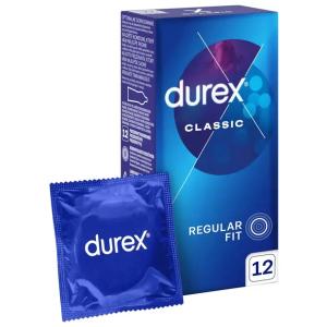 DUREX prezerwatywy CLASSIC klasyczne gładkie bezpieczne i komfortowe 12 szt