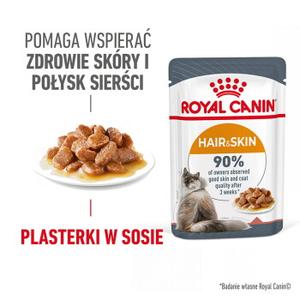 ROYAL CANIN Hair & Skin w sosie 12x85 g