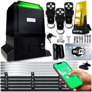 ZESTAW NAPĘD DO BRAMY PRZESUWNEJ 800 kg 3 piloty 5 X listwa WIFI automat