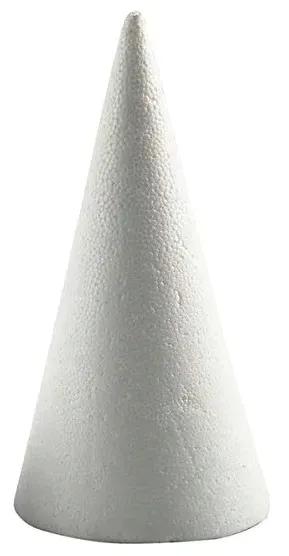 STOŻEK STYROPIANOWY 13CM STOŻKI STYROPIANOWE DO ZDOBIENIA CHOINKA DEKORACJA