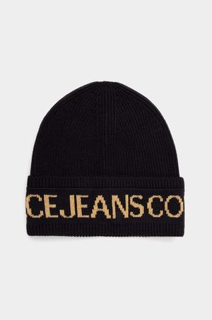 Versace Jeans Couture czapka z domieszką wełny