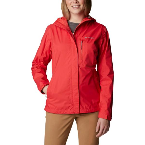 Columbia Kurtka damska Pouring Adventure II Jacket czerwona (S)