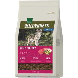 REAL NATURE WILDERNESS sucha karma pies, adult, Wild Valley, wołowina z koniną 2,5 kg