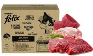 Karma dla kota Purina Felix 120x85g mix smaków