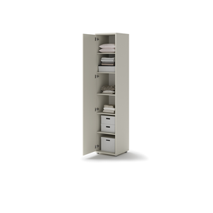 Szafa Bed Concept BC-21 45x218x46 cm | Kaszmir | do sypialni | do małych wnętrz | nowoczesna