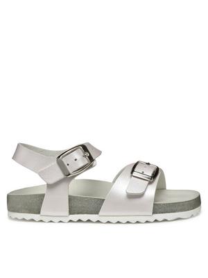 Geox Sandały J Adriel J558MI 000NF C0007 M Biały