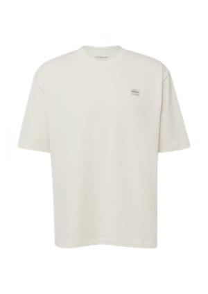 T-shirt wykonany z grubego dżerseju o nowoczesnym kroju