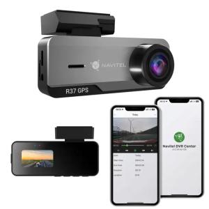 Inteligentny wideorejestrator Navitel r37 GPS - WIFI,Tryb parkingowy+Gratis