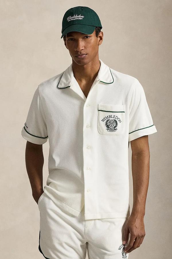 Polo Ralph Lauren koszula męska bawełniana Wimbledon