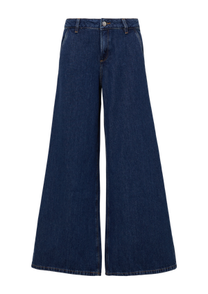 Dżinsy Catie / Slim Fit / Mid Rise / Super Wide Leg