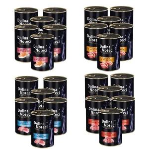 DOLINA NOTECI Premium MIX 4 SMAKÓW mokra karma dla kota 24x400g