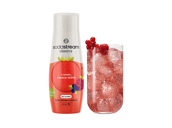 Syrop SODASTREAM Red Berries Bez cukru 440ml