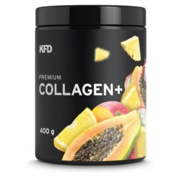 KFD PREMIUM COLLAGEN PLUS KOLAGEN TROPIKALNY WAPŃ WITAMINA C D MSM