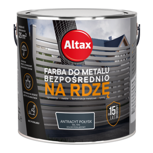 Farba do metalu 2,5 l antracyt połysk ALTAX