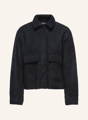 Only Kurtka Bouclé blau