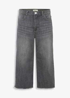 Jeansy 7/8, wide fit