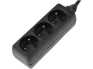 Listwa zasilająca HAMA Standard 3gn, 3m Czarny P2223743