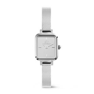 Daniel Wellington DW Watch Quadro Mini Reflection Silver 15.4x18.2mm