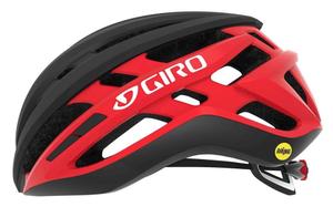 Kask szosowy GIRO AGILIS INTEGRATED MIPS matte czarny bright czerwony (51-55)
