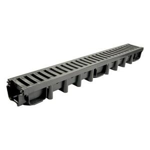 Kanał z kratą PVC system 1000 x 98 B125 100 x 13,1 x 9,8 cm MAXPOL