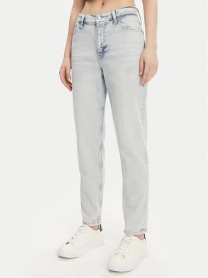 Calvin Klein Jeans Jeansy J20J225139 Niebieski Mom Fit