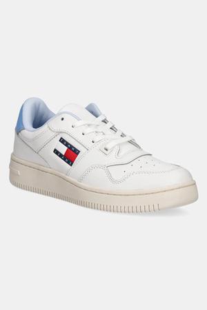Tommy Jeans sneakersy skórzane TJW RETRO BASKET ESS