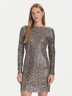 Vero Moda Sukienka codzienna Hanya 10337842 Beżowy Regular Fit