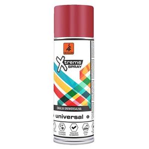Emalia uniwersalna w aerozolu 400 ml wiśniowy RAL 3004 DRAGON