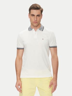 Tommy Hilfiger Polo MW0MW33140 Biały Regular Fit