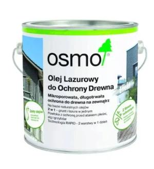 OSMO 907 OLEJ LAZUROWY, LAZURA OLEJNA DO DREWNA KWARCOWY SZARY 2,5L