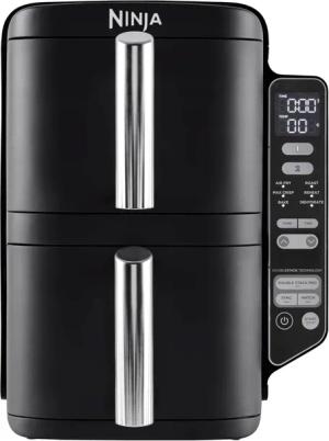 FRYTKOWNICA BEZTŁUSZCZOWA AIRFRYER NINJA X2 SZUFLADY X2 POSIŁKI NA RAZ