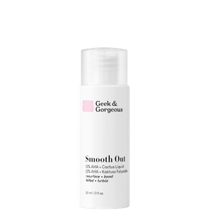 Geek & Gorgeous Smooth Out Tonik do Twarzy z Kwasami AHA 30ml