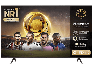 PRODUKT PO EKSPOZYCJI - Telewizor QLED HISENSE 85E7NQ Pro 85" 4K 144Hz VIDAA U7 Quantum Dot Colour