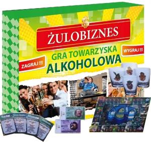 GRA PLANSZOWA ŻULOBIZNES Z KIELISZKAMI TOWARZYSKA ZABAWA DLA DOROSLYCH