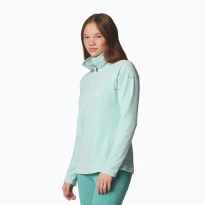 COLUMBIA damska bluza polarowa Glacial IV z zamkiem zielony (S)