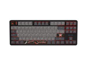 Fury Klawiatura Kanabo K6 US RGB magnetyczna czarno-szara