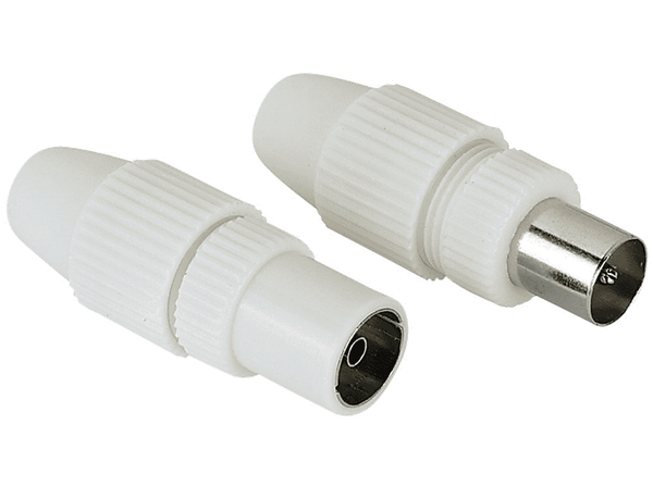Wtyk antenowy + gniazdo antenowe HAMA 205212