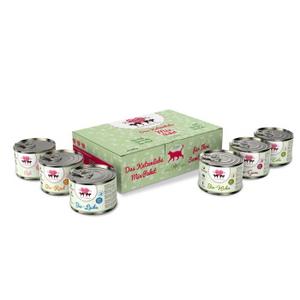 KatzenLiebe Organiczny zestaw mieszany 6 x 200 g