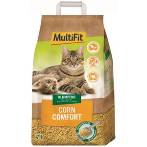 MultiFit Zbrylający żwirek Corn Comfort 7 l