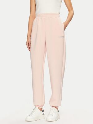 Guess Spodnie dresowe V4BB13 K7UW2 Różowy Regular Fit