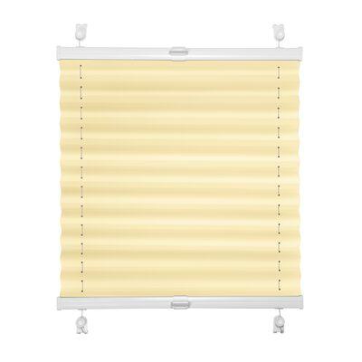 Roleta plisowana 100 x 150 cm wanilia