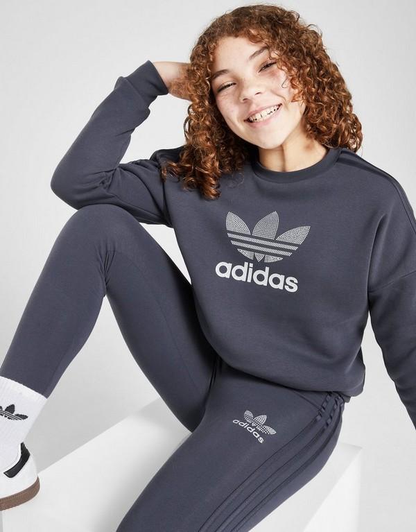 adidas Bluza G Gltr Tref 3S Crew G