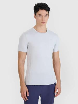 4F koszulka do biegania t-shirt męski 4FWSS25TFTSM1263 biały (M)