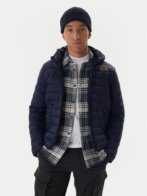 Kappa Kurtka przejściowa Logo Astrom 34243TW Granatowy Regular Fit