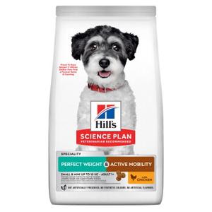 Hill's Science Plan karma sucha dla psów, Perfect Weight + Active Mobility, Small & Mini Adult 6 kg