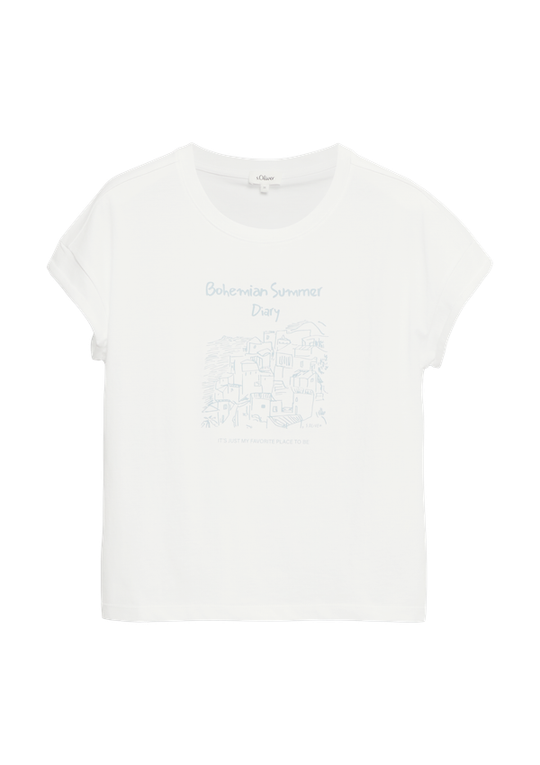 T-shirt z nadrukiem z przodu