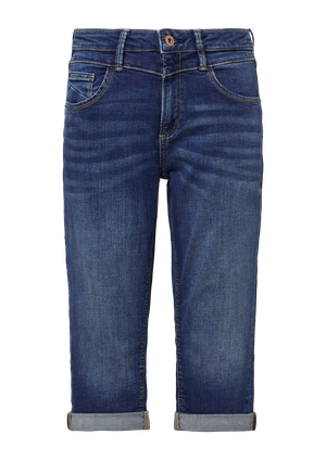 Dżinsy Catie / Slim Fit / Mid Rise / Capri Length