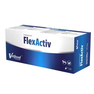 Suplement dla psa i kota VetFood FlexActiv na stawy 120 kapsułek