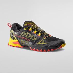 La Sportiva - buty biegowe z membraną Bushido III GTX black - żółty (42)