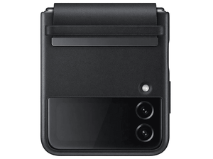 Etui SAMSUNG Flap Leather Cover do Galaxy Z Flip4 5G Czarny EF-VF721LBEGWW